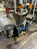 Buhler Rotary Star Valve, with S/S Infeed Funnel, with Motor (N: 49161) (LOCATED IN FREEHOLD, N.J.)