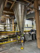 North Hot Cone, with DMN Westinghouse Rotary Air Lock Valve, Type: AL 250 1DROP, S/N RVUS132406,