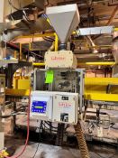 SAFELINE FLOW THROUGH / DROP THROUGH METAL DETECTOR, MODEL V3 GF PW 100/300, S/N 74628, WITH GATE