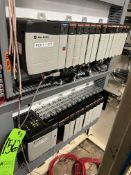 (2) ALLEN-BRADLEY PLC RACKS 13 SLOT CATALOG SERIES 1756-A13 B