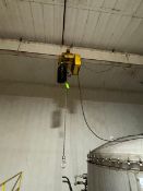Yale 1-Ton Electric Hoist, with Hand Control (NOTE: Does Not Include Cross Beam)(LOCATED IN