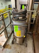 Nilfisk Portable Dust Collector, Type VHS11D, S/N 3820221100158, Mounted on Portable Frame (