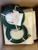 (4) NEW CEILING LEAK DRAINAGE TARP, VINYL COATED POLYESTER 8