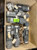 (6) NEW SEW EURODRIVE MOTORS WITH GEARBOXES, 60 HZ, 1767/61 R/MIN