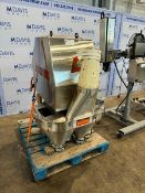 All-Fill S/S Dual Funnel Auger Feeder Attachment, M/N TA-SV, S/N 8212, with Dual S/S Mixing