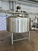 2009 Walker 500 Gal. S/S Processor, M/N P7-CB-CR, S/N WFP-73775-1, Jacket 150 PSIG @ 350 F, with