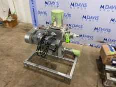HAF S/S Rotary Air Lock, with Baldor 0.75 hp Motor, with Aprox. 4