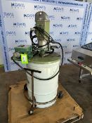 Sentry Lubrication Pump with Barrel, 120/110 Volts (INV#82355)(Located @ the MDG Auction Showroom