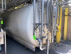 6,000 Gal. Horizontal Animal Feed Tank, with ManDoor(LOCATED IN MANTECA, CA)(RIGGING, LOADING,