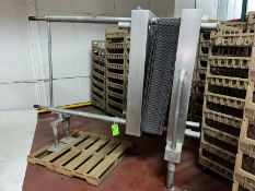 De-Laval 1-Section Plate Heat Exchanger, Mountedon S/S Frame (LOCATED IN MANTECA, CA)(RIGGING,