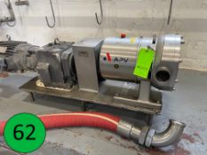 APV S/S Positive Pump, 230/460V, 3 Phase with Inlet 3