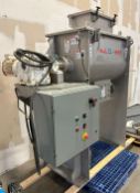 Paul O Abbe 10 CFT Ribbon Blender. Model: RB10, Serial: 20100544RB, All Stainless Steel contacts. 10