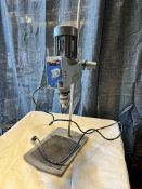 Used IKA RW20 DS1 100-115V 50/60hz Mixer on Stand (Item #13980-023) (Loading Fee $50) (Located
