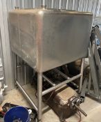 APV 150 Gal. Likwifier, Single Shell, S/S Interior/Exterior, 15/25 hp (Located Lake Wales, FL)