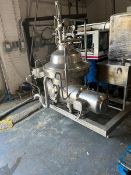 Westfalia CIP Milk Separator, Model SAMM 7006, S/N 1650-946, 316SS (Located Paterson, NJ)
