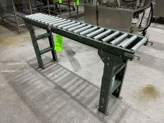 Straight Section of Roller Conveyor, Aprox. 60” L x 9-1/2” W x 30” H (RIGGING, LOADING, & SITE