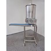 ABM Biro F3000 Burger Patty Machine (NOTE: MISSING PARTS and STAND NOT INCLUDED) (Located Jessup,