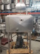 Walker Likwifier Jacketed 300 usg 230/460 volts 40 HP, 22? Top Hinged Manway Cover. (simple