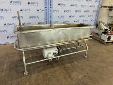 S/S COP Traugh, with Jet Spray, Internal Dims.: Aprox. 74-1/2