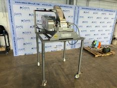 Fitzpatrick Comminuting Machine, M/N D, with Baldor 3 hp Motor, Mounted on Mild Steel Portable Frame