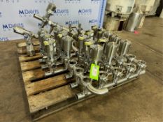(21) Sudmo S/S Air Valves, with S/S Manifold (Inv. #103822) (LOCATED MONROEVILLE, PA) (RIGGING,