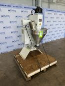 Barry-Wehmiller Pneumatic Scale Angelus Auger Hopper, with S/S Funnel & Motor (INV#99608) (Located @
