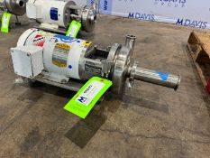 WCB 2 hp Centrifugal Pump, M/N C216, S/N 1000002739334, with Baldor 3450 RPM Motor, 208-230/460