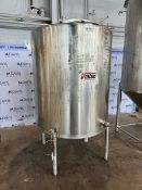 Viatec Aprox. 500 Gal. S/S Single Wall Tank, Vessel Dims.: Aprox. 57
