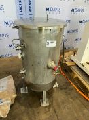 Aprox. 30 Gal. S/S Vertical Jacketed Tank, Vessel Dims.: Aprox. 29-1/2