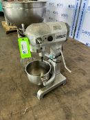 Hobart Mixer, M/N A-200DT, S/N 11-413-046, 115 Volts, 1725 RPM, with S/S Mixing Bowl, Whip, &