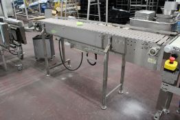 CARTON CONVEYOR, APPROX. 80 IN. L X 12 IN. W