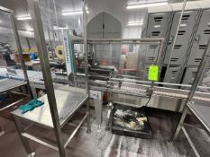 WEXXAR BEL TAPE CASE SEALER, MODEL BEL 252, TOP AND BOTTOM TAPE HEADS, S/N 200814