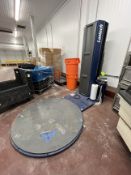 2018 LANTECH TURNTABLE PALLET STRETCH WRAPPER, MODEL Q300, QMO51593