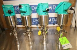 Lot of (4) Tri Clover 1.5