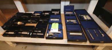 Lot of (20) Assorted Haake 550 Rotors & Cups Type SV-1 & 2, RV467, RV-483, RV450.24, RN 453, RV