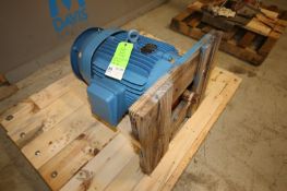 WEG 25 hp / 3525 rpm Motor, 208-230V, Frame #284TSC, (INV#101799) (Located @ the MDG Auction