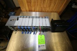 Allen Bradley 10 Slot SLC 500 PLC Controller Cat. No. 1746-A10 Series B, with 5/04 PLC