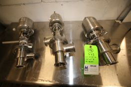 Lot of (3) Tri Clover 1.5