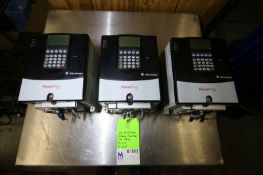 Lot of (3) Allen Bradley Powerflex 70 VFDs, (2) hp - Cat. No. 20A D 8P0A 3 AYNANNN Series A, (1) 2