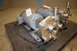 Fristam Aprox. 10 hp Centrifugal Pump, M/N FP1732-165, S/N FP175229739919, with Aprox. 2