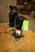 Lot of (2) New Freon Compressors Including Copeland Scroll Model ZP103KCE-TFD-950, SN 16GC626D, 460V