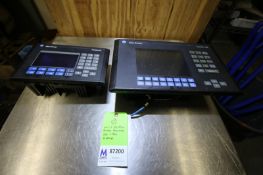 Lot of (2) Allen Bradley Panelview 900 & 550 Displays, Cat. No. 2711-K9C8 Series C & 2711-K5A5