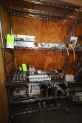 Lot of Assorted Control Cabinet Electrical Including Allen Bradley 30 Amp Main Switch Cat. No.