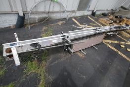 164” L S/S Product Conveyor with 4” W Rex Type Plastic Chain, Includes 50” L x 12” W Section, 33” H,