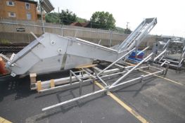 Aprox. 28' L S/S Inclined Conveyor with 24