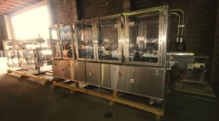 Adco Wrap Around Sleever, M/N 12WAS-2DO-WD, S/N 5172H2, 480 Volts, 3 Phase, with In Feed Conveyor