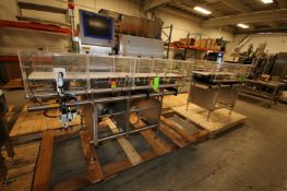 2020 METTLER TOLEDO CHECK WEIGHER, MODEL C 3570, S/N 14171020010, WITH PRODUCT REJECT STATION,