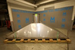 13 ft L x 49” W x 39” H S/S Exhaust Hood, with 20” Pipe Connection (INV#108940) (Located @ the MDG