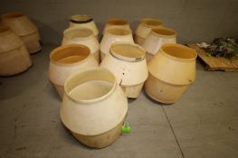 Lot of (10) Marshalltown 3 Cubic Ft. Poly LIners for Mixer (INV#108525) (Located @ the MDG
