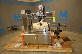 2020 Metica Automatic S/S Capping Machine, Model MTCP-500, 12-Station, Size 255 130 170 cm, with